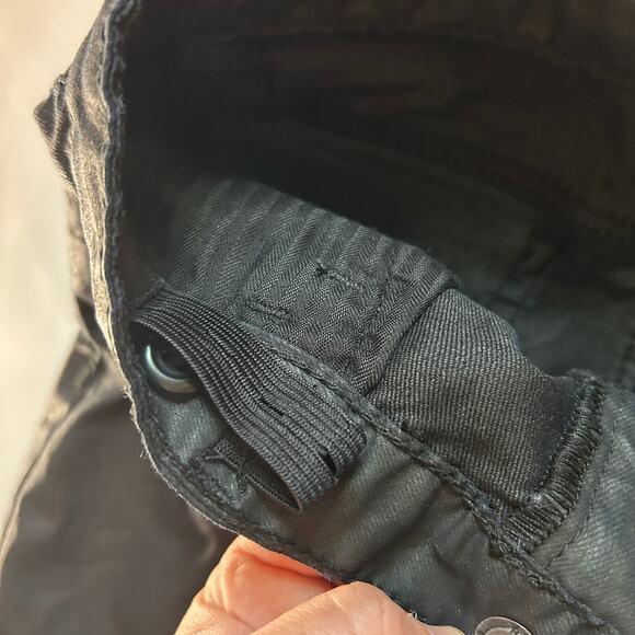 GapKids Girls Coated Black Denim Jean Skirt Size 6 Regular - Picture 4 of 5